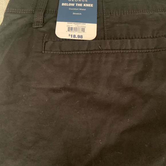 Black, George men’s shorts size 38. NWT - Picture 5 of 7